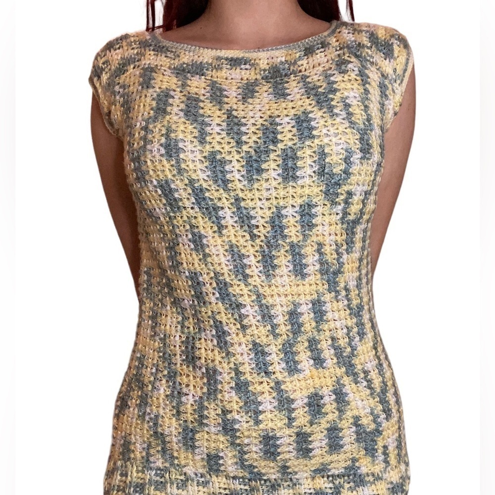 handmade knitted shirt